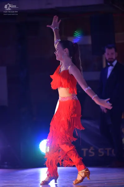 Dancesport competitor: ** Male: Black tail suit with a subtle silver sequin detail on the lapels