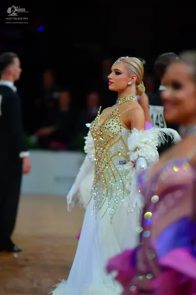 Dancesport competitor #149: Male dancer: black suit