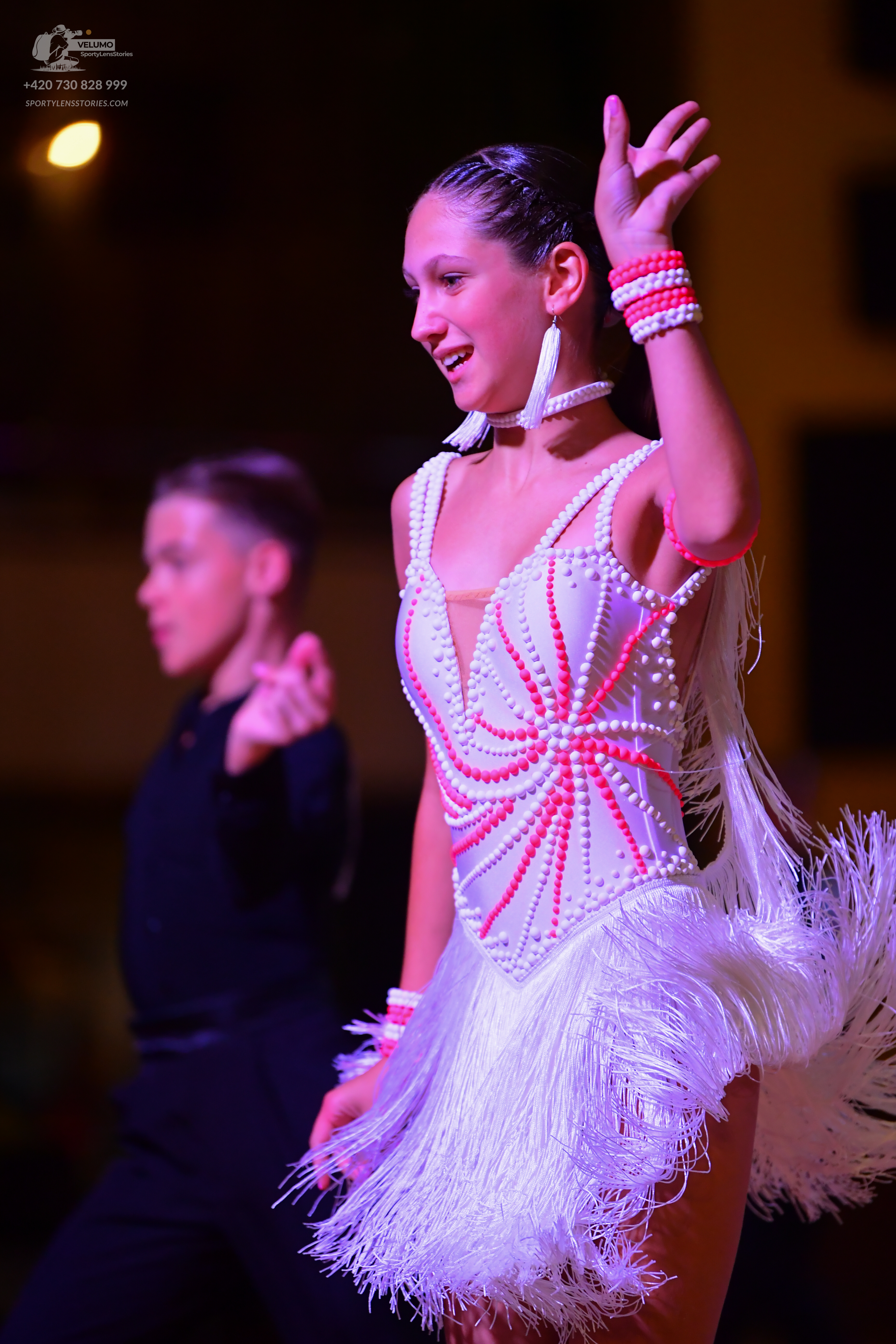 Dancesport competitor: **

*   **Male:** Black tail suit