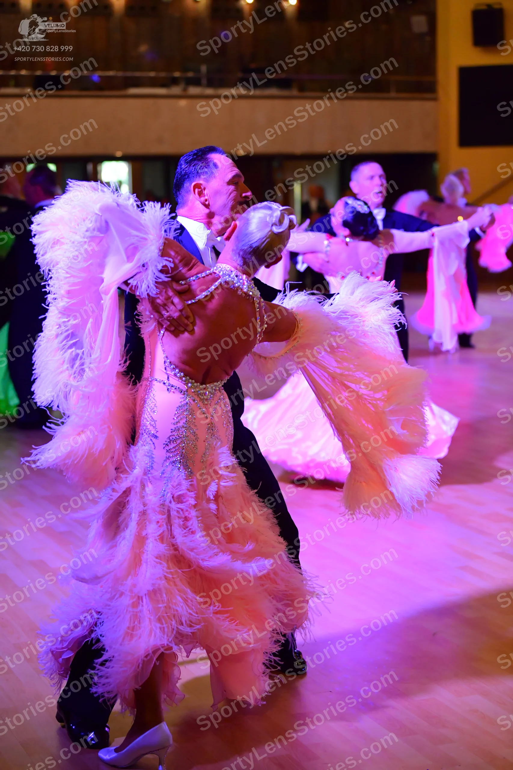 Dancesport competitor #0: ** Black tailsuit