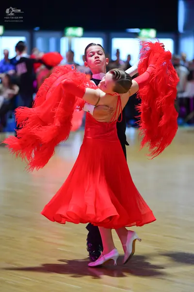 Dancesport competitor #145: Male dancer: black suit