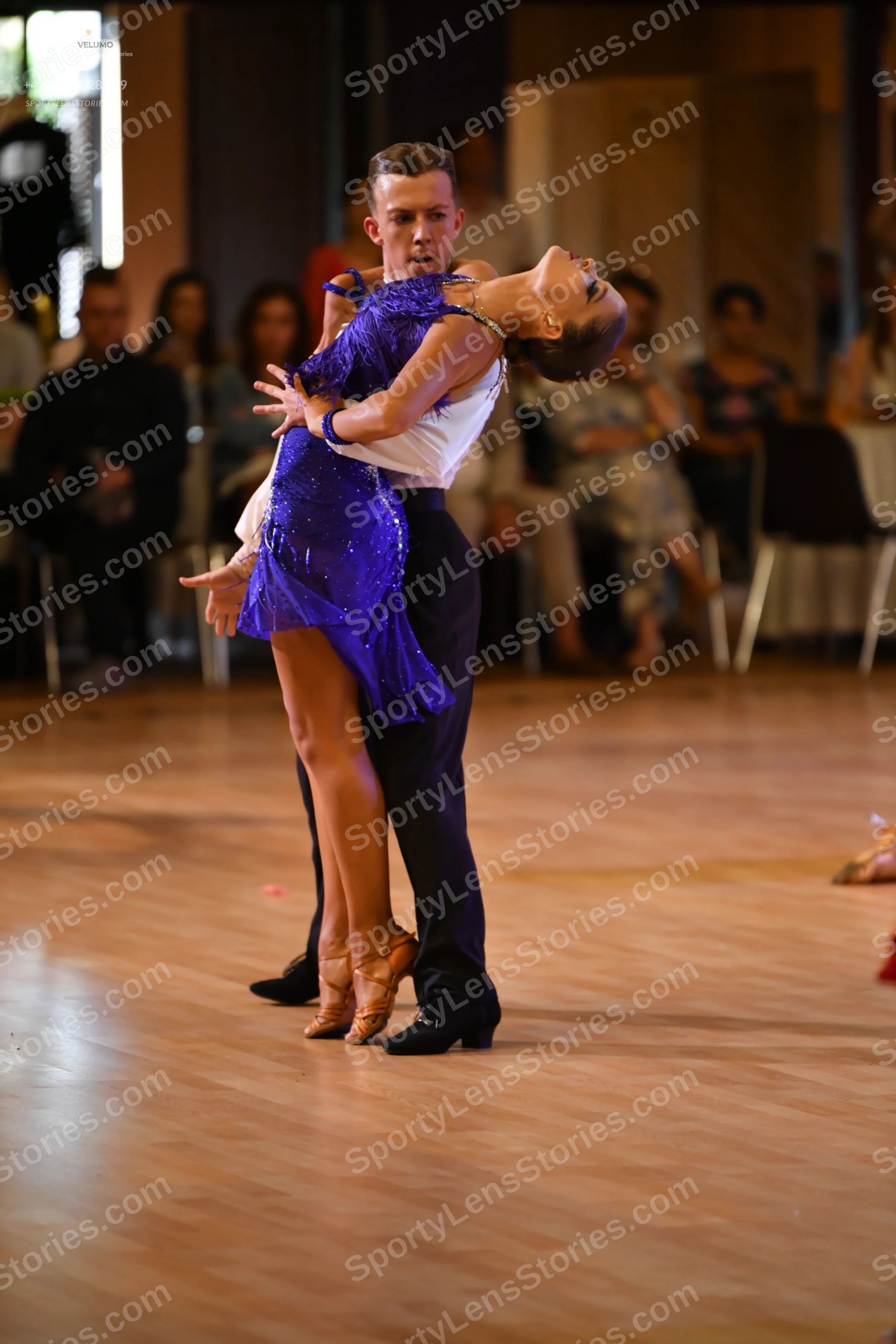 Dancesport competitor: ** Black tailsuit