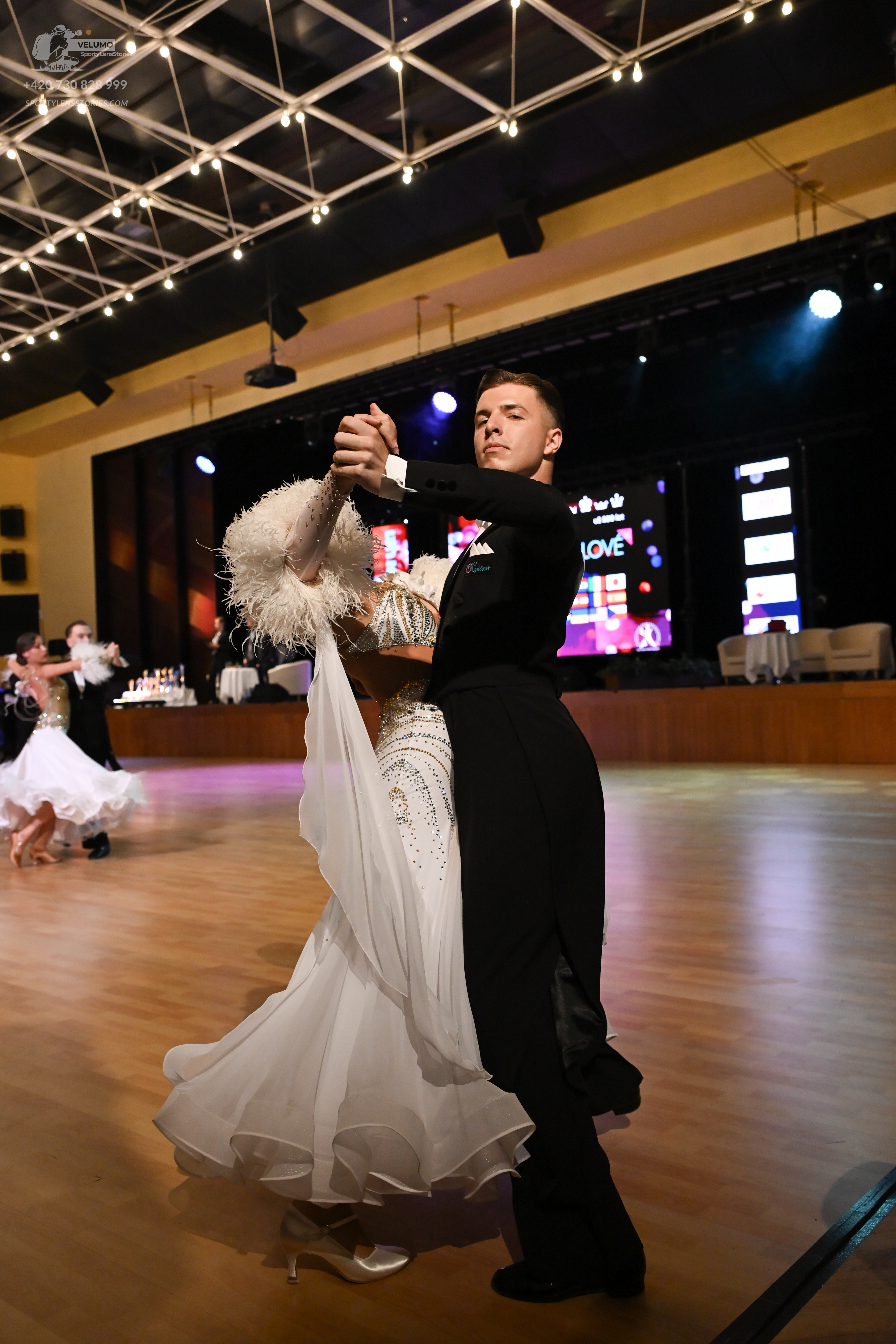 Dancesport competitor #999: ** Black tail suit