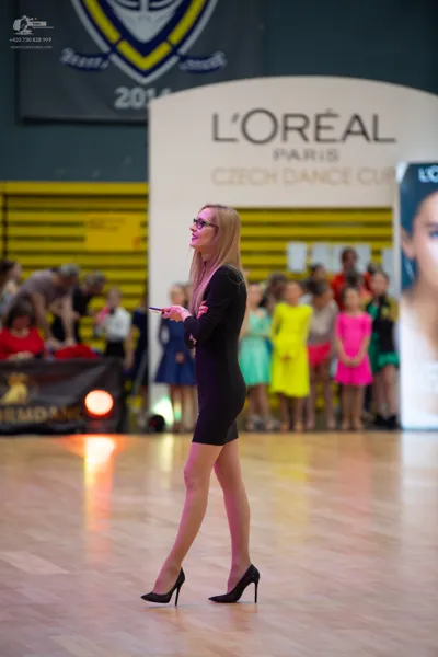 Dancesport competitor #20: ** Black tail suit with a subtle sequin detail on the lapels
