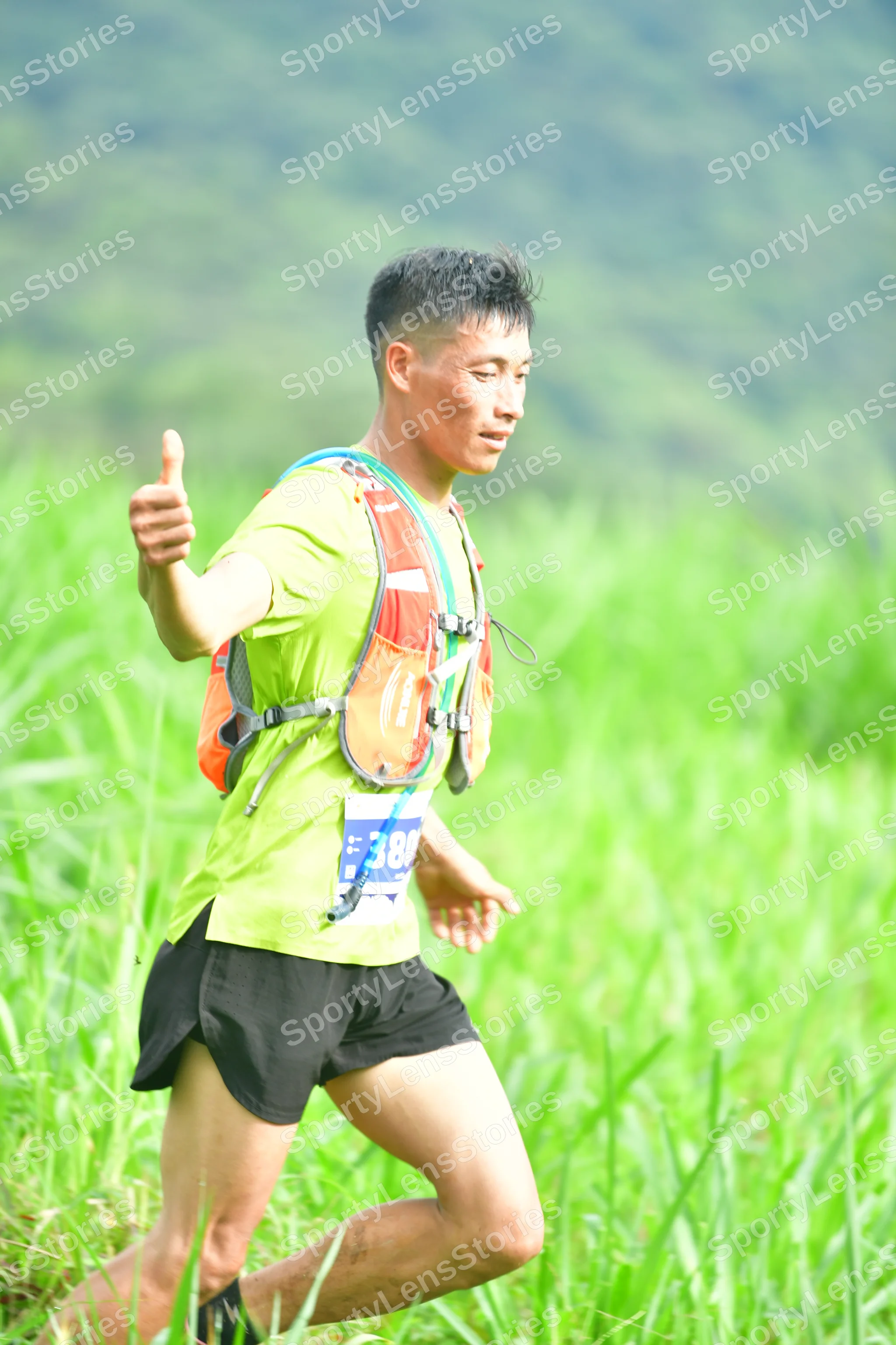 Marathon runner