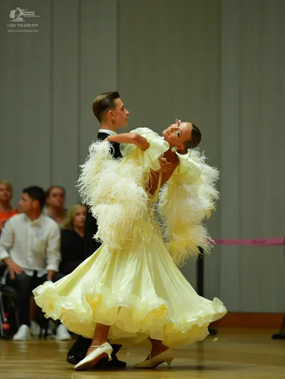 Dancesport competitor: Male dancer: dark suit