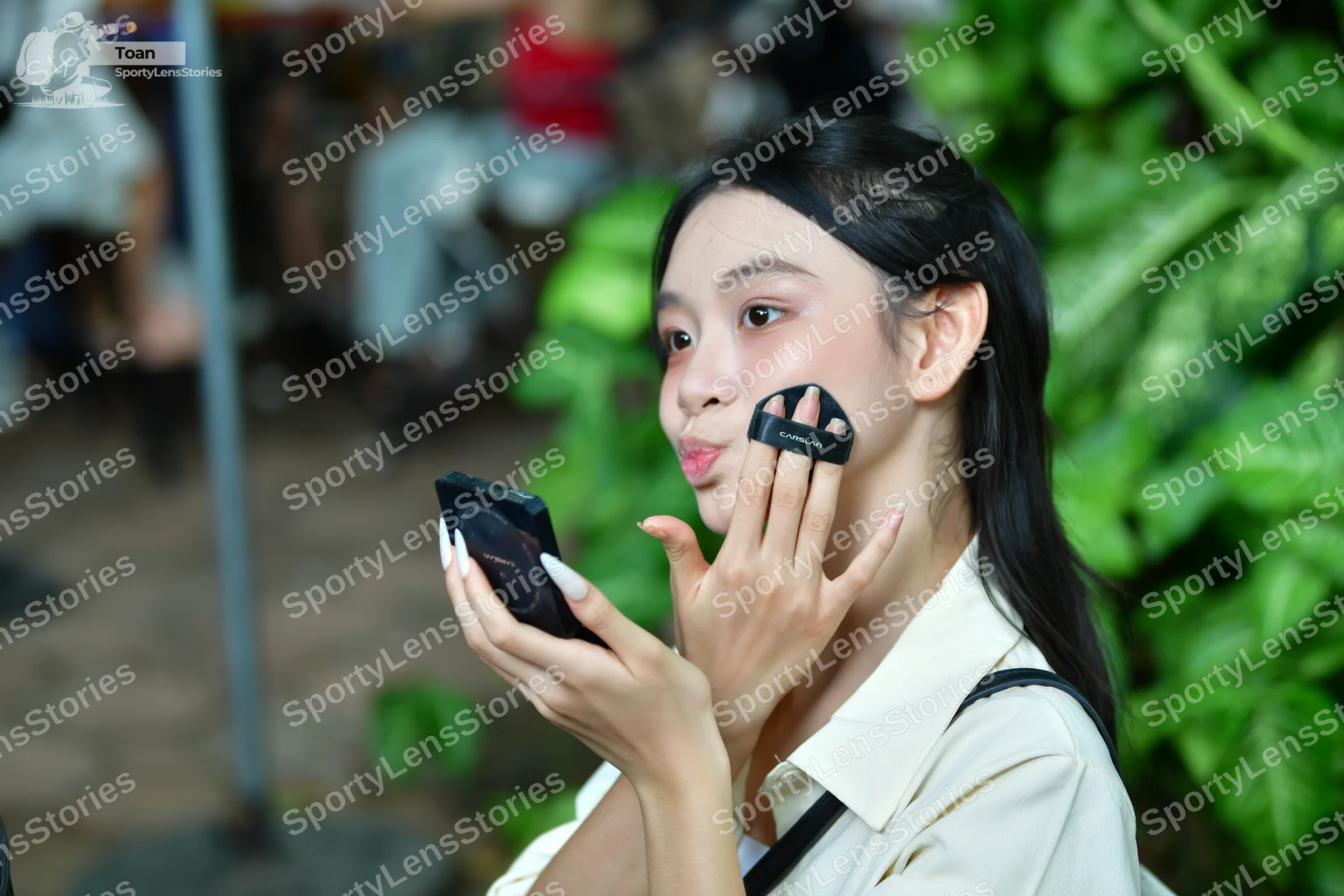 Dancesport competitor: No dancers in competition costumes are visible