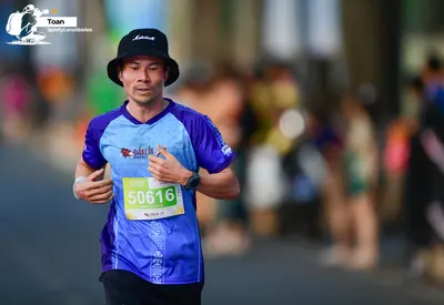 Marathon runner