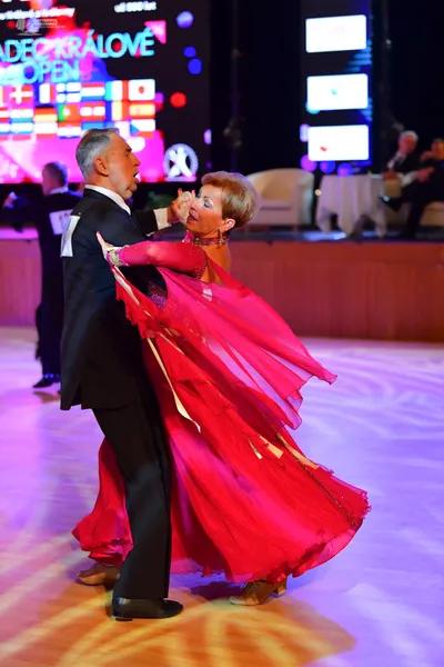 Dancesport competitor: ** Black tail suit