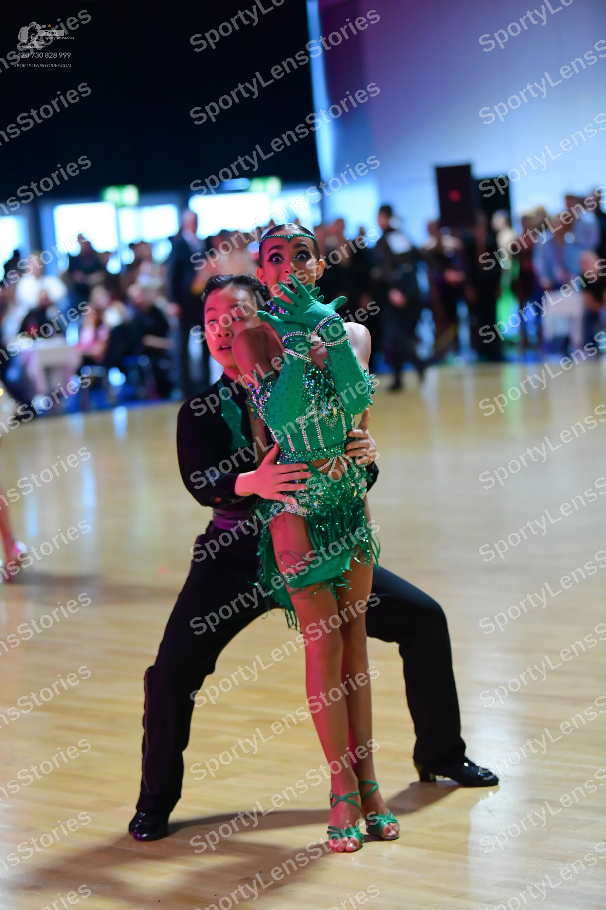 Dancesport competitor