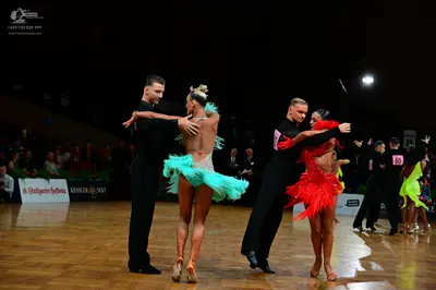 Dancesport competitor #80: Male dancer 1: black suit
