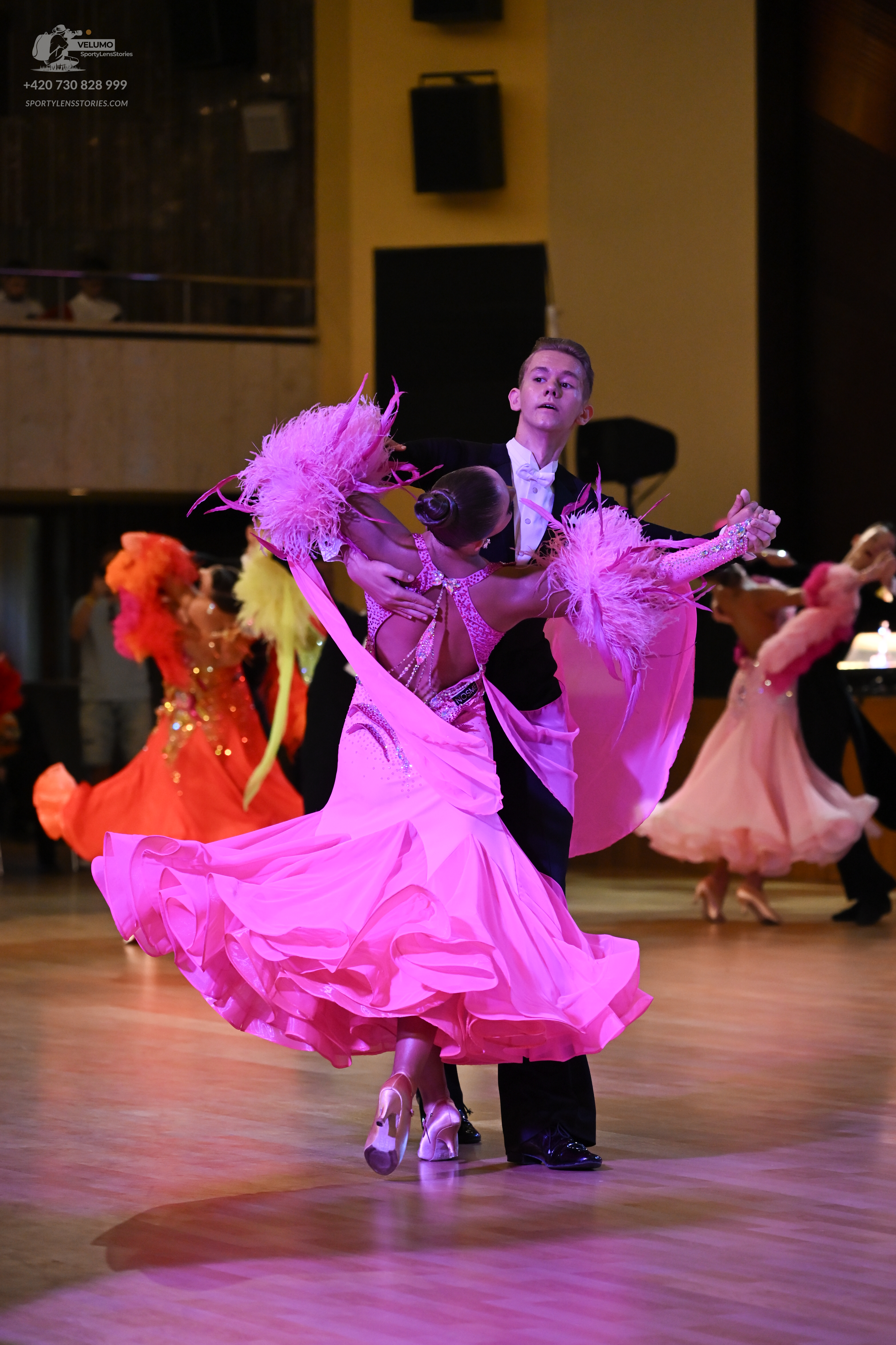 Dancesport competitor #0: ** Black tailsuit