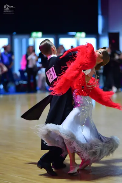 Dancesport competitor #781: Male dancer: black tailcoat