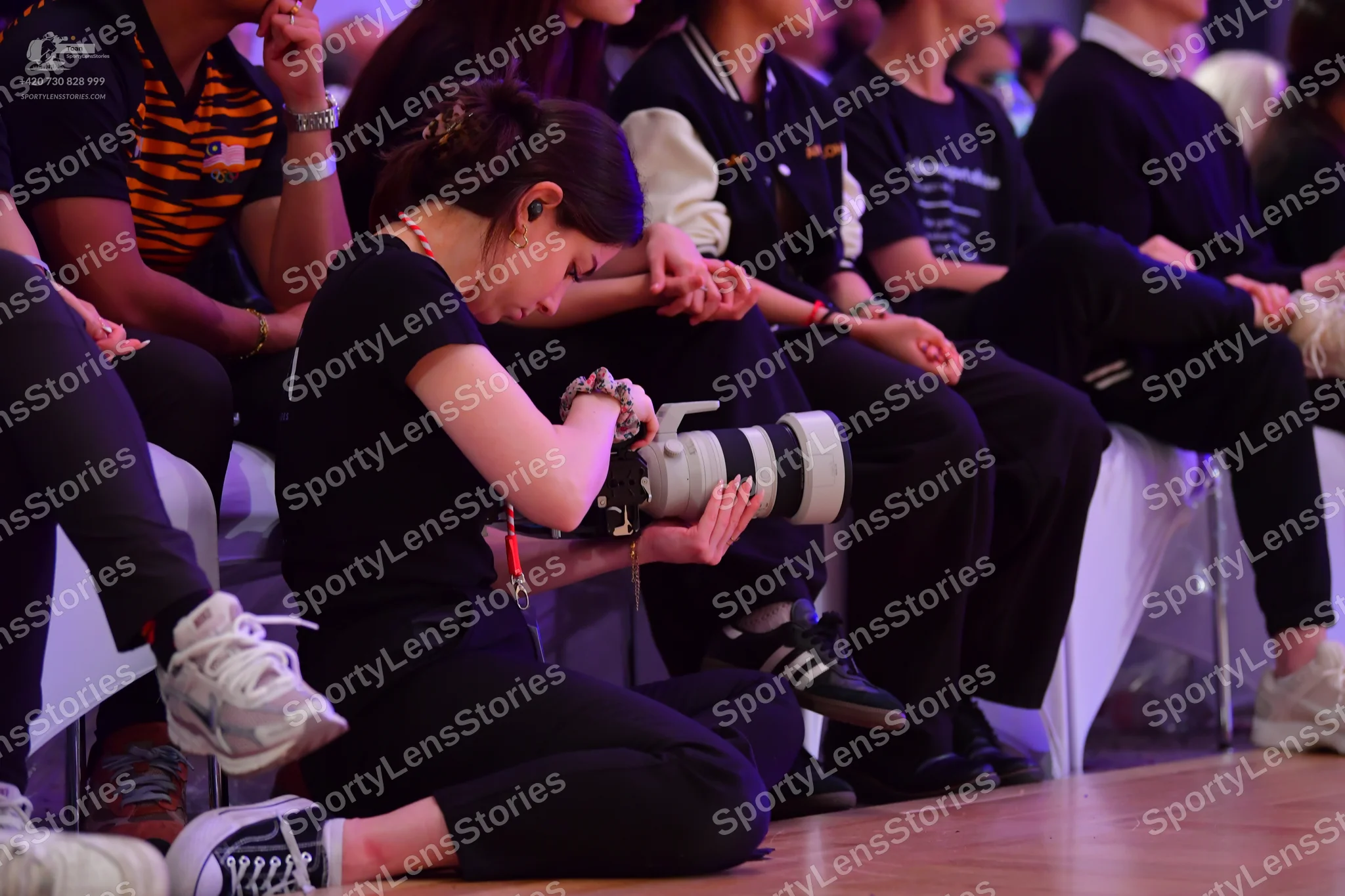 Dancesport competitor: No dancers are visible in this image