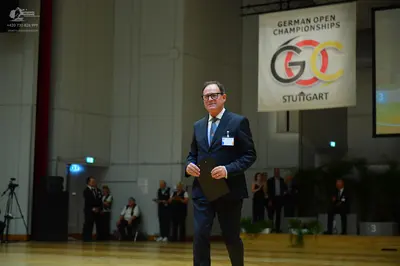 Dancesport competitor: No dancers are visible in the image
