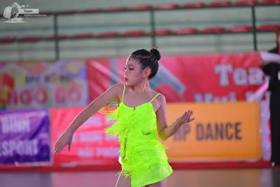 Dancesport competitor: ** Bright Green
*   **Fabric:**  Fringe (likely a synthetic fabric with a shimme