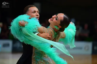 Dancesport competitor: Male dancer: black formal attire
