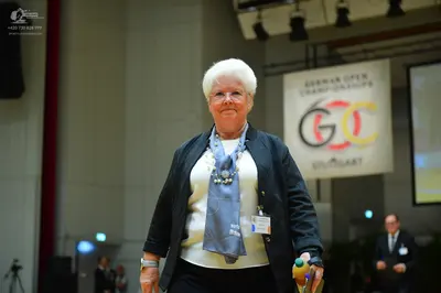 Dancesport competitor: No dancers are visible in the image