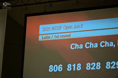 Dancesport competitor