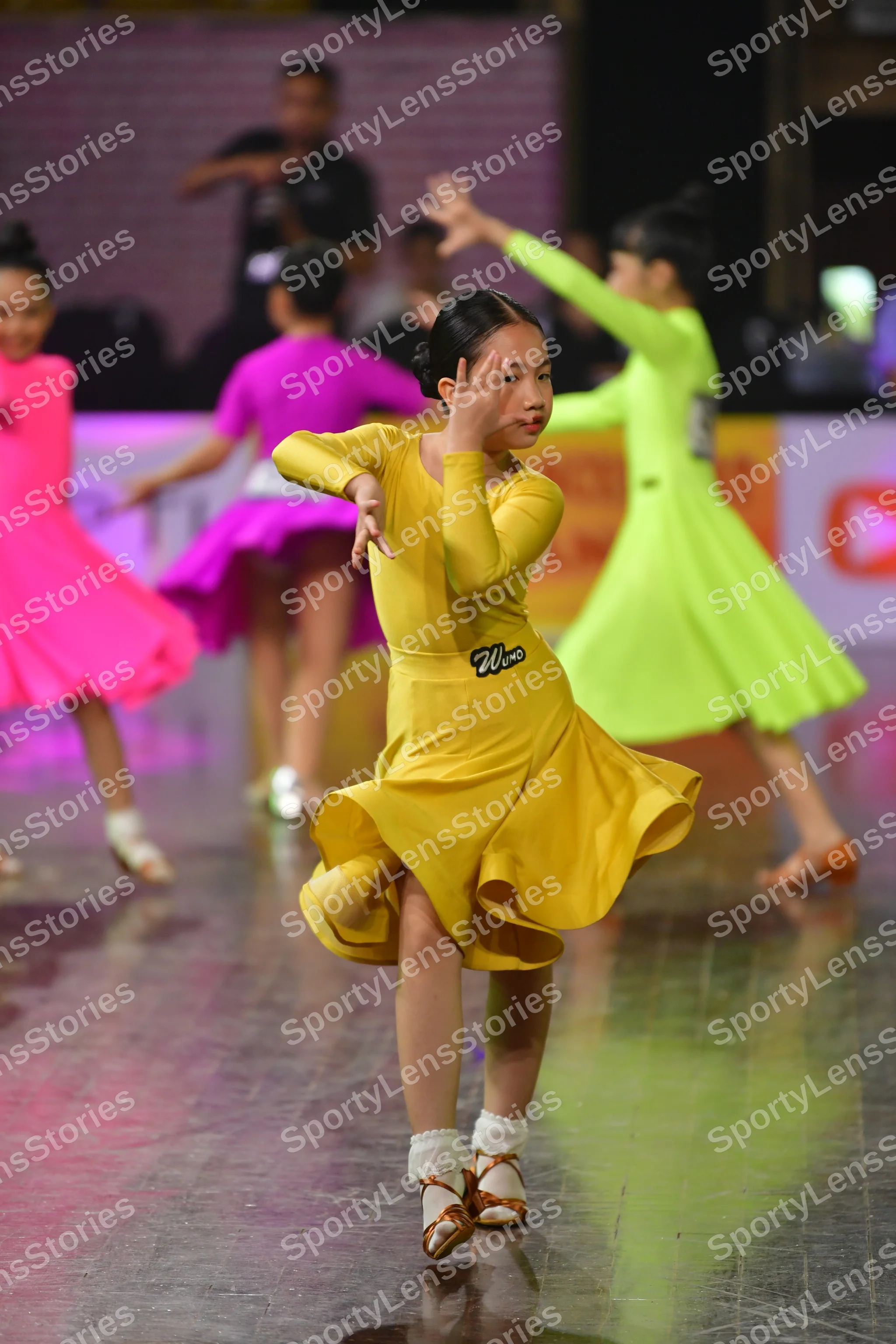Dancesport competitor